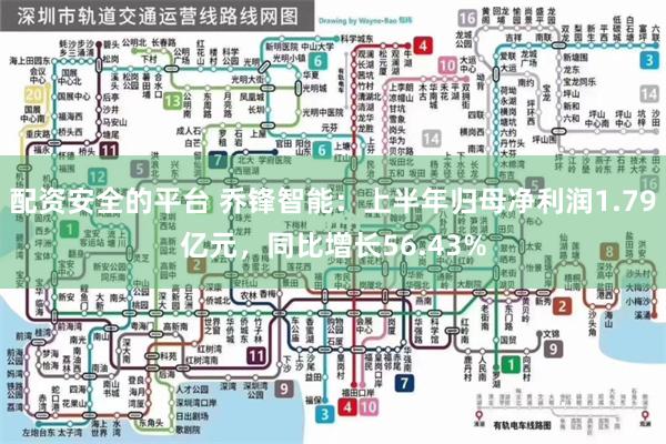 配资安全的平台 乔锋智能：上半年归母净利润1.79亿元，同比增长56.43%